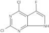 2,4-DICHLORO-5-FLUORO-7H-PYRROLO[2,3-D]PYRIMIDINE