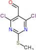 4,6-dichloro-2-(methylsulfanyl)pyrimidine-5-carbaldehyde