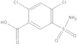 5-(Aminosulfonyl)-2,4-dichlorobenzoic acid