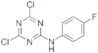 4,6-Dichloro-N-(4-fluorophenyl)-1,3,5-triazin-2-amine