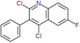 2,4-dichloro-6-fluoro-3-phenylquinoline