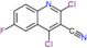 2,4-Dichloro-6-fluoro-3-quinolinecarbonitrile