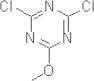 2,4-dichloro-6-methoxy-1,3,5-triazine