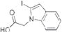 1H-Indole-1-acetic acid, 3-iodo-