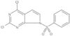 2,4-Dichloro-7-(phenylsulfonyl)-7H-pyrrolo[2,3-d]pyrimidine