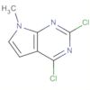 7H-Pyrrolo[2,3-d]pyrimidine, 2,4-dichloro-7-methyl-
