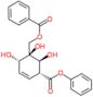 phenyl (1R,4S,5R,6S)-5-(benzoyloxymethyl)-4,5,6-trihydroxy-cyclohex-2-ene-1-carboxylate