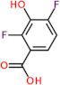 2,4-difluoro-3-hydroxybenzoic acid