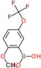 [2-methoxy-5-(trifluoromethoxy)phenyl]boronic acid