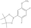 2-(2,4-Difluoro-5-methoxyphenyl)-4,4,5,5-tetramethyl-1,3,2-dioxaborolane