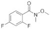 2,4-DIFLUORO-N-METHOXY-N-METHYLBENZAMIDE