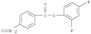 Benzoic acid,4-(chloromethyl)-, 2,4-difluorophenyl ester