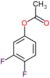 3,4-difluorophenyl acetate