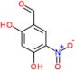 2,4-dihydroxy-5-nitrobenzaldehyde