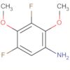 3,5-Difluoro-2,4-dimethoxybenzenamine