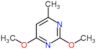 2,4-dimethoxy-6-methylpyrimidine