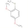 Benzene, 2,4-dimethoxy-1-(methylthio)-