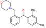 (2,4-dimethylphenyl)-[2-(morpholinomethyl)phenyl]methanone