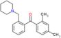 Methanone, (2,4-dimethylphenyl)[2-(1-piperidinylmethyl)phenyl]-