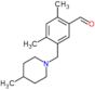 2,4-dimethyl-5-[(4-methyl-1-piperidyl)methyl]benzaldehyde