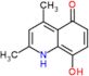 8-hydroxy-2,4-dimethylquinolin-5(1H)-one