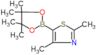 2,4-dimethyl-5-(4,4,5,5-tetramethyl-1,3,2-dioxaborolan-2-yl)-1,3-thiazole