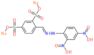 [2-[(E)-[(2,4-dinitrophenyl)hydrazono]methyl]-5-sodiooxysulfonyl-phenyl]sulfonyloxysodium