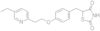 5-[4-[2-(5-Ethyl-2-pyridyl)ethoxy]benzyl]-2,4-thiazolidinedione