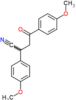 2,4-bis(4-methoxyphenyl)-4-oxobutanenitrile