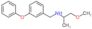 1-methoxy-N-(3-phenoxybenzyl)propan-2-amine