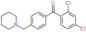 (2,4-dichlorophenyl)-[4-(1-piperidylmethyl)phenyl]methanone