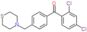 (2,4-dichlorophenyl)-[4-(thiomorpholinomethyl)phenyl]methanone