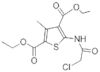 2,4-Thiophendicarbonsäure, 5-[(2-chloracetyl)amino]-3-methyl-, Diethylester