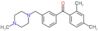 (2,4-dimethylphenyl)-[3-[(4-methylpiperazin-1-yl)methyl]phenyl]methanone