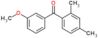 (2,4-dimethylphenyl)-(3-methoxyphenyl)methanone