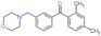 (2,4-dimethylphenyl)-[3-(morpholinomethyl)phenyl]methanone