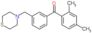 (2,4-dimethylphenyl)-[3-(thiomorpholinomethyl)phenyl]methanone