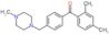 (2,4-dimethylphenyl)-[4-[(4-methylpiperazin-1-yl)methyl]phenyl]methanone
