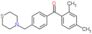 (2,4-dimethylphenyl)-[4-(thiomorpholinomethyl)phenyl]methanone