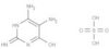 4-Pyrimidinol, 2,5,6-triamino-, 4-(hydrogen sulfate)