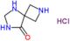 2,5,7-Triazaspiro[3.4]octan-8-one, hydrochloride (1:1)