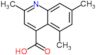 2,5,7-trimethylquinoline-4-carboxylic acid