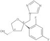 2,5-Anhidro-1,3,4-trideoxi-2-C-(2,4-difluorofenil)-4-(hidroximetil)-1-(1H-1,2,4-triazol-1-il)-D-...