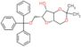 (4aS,6R,7S)-2,2-dimethyl-6-(trityloxymethyl)-4a,6,7,7a-tetrahydro-4H-furo[3,2-d][1,3]dioxin-7-ol