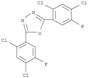 1,3,4-Oxadiazole,2,5-bis(2,4-dichloro-5-fluorophenyl)-