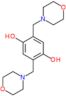 2,5-bis(morpholin-4-ylmethyl)benzene-1,4-diol