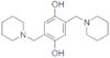 2,5-bis(1-piperidylmethyl)benzene-1,4-diol