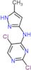 2,5-dichloro-N-(5-methyl-1H-pyrazol-3-yl)pyrimidin-4-amine