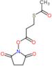 S-{3-[(2,5-dioxopyrrolidin-1-yl)oxy]-3-oxopropyl} ethanethioate