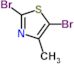 2,5-Dibromo-4-methyl-1,3-thiazole